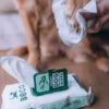80 Lingettes Lavantes Pour Chien - Compostables - Sans Parfum