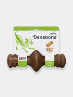 Jouet à Mâcher Pour Chien - Zaggler - Saveur Beurre De Cacahuète 🥜 - Benebone -Animalerie Benebone jouet a macher pour chien zaggler 5