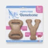 Pack De 2 Jouets à Mâcher Pour Chiot - Dental Chew / Wishbone Bacon 🥓 - Benebone -Animalerie Benebone pack 2 jouets a macher pour chiot Dental Chew Wishbone 1
