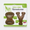 Pack De 2 Jouets à Mâcher Pour Petit Chien - Dental Chew / Wishbone Bacon 🥓 - Benebone -Animalerie Benebone pack 2 jouets a macher pour petit Dental Chew Wishbone 1