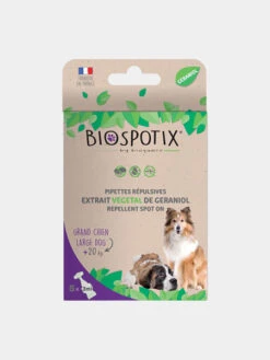 Pipettes Insectifuges Biospotix - Grands Chiens - Biogance