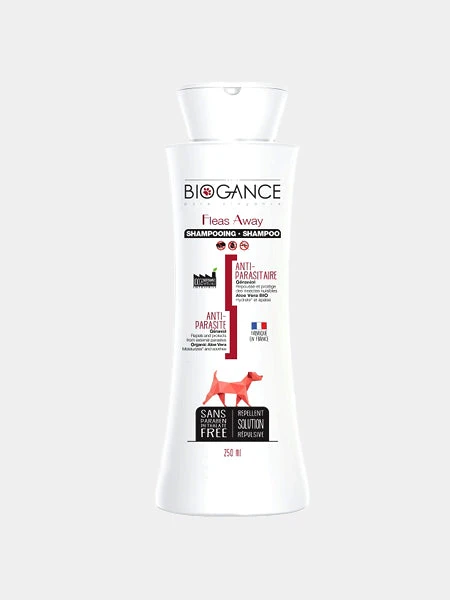 Shampoing Insectifuge Pour Chien - Fleas Away - Biogance 3 Shampoing Insectifuge Pour Chien - Fleas Away - Biogance