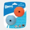 Lot De 2 Balles Pour Chien En Caoutchouc - The Whistler - Chuck It! - Taille M