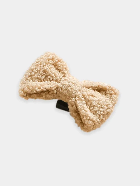 Nœud Papillon Teddy Beige - Rupert - Cocopup London 4 Nœud Papillon Teddy Beige - Rupert - Cocopup London – Image 2