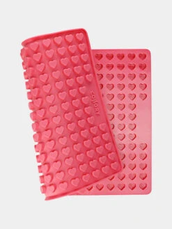 Moule En Silicone Pour Friandises - 244 Coeurs - Rose