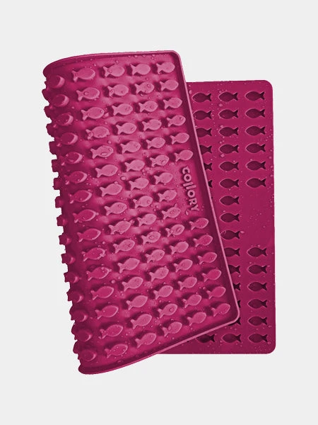 Moule En Silicone Pour Friandises - 204 Poissons - Rose Bordeaux 3 Moule En Silicone Pour Friandises - 204 Poissons - Rose Bordeaux