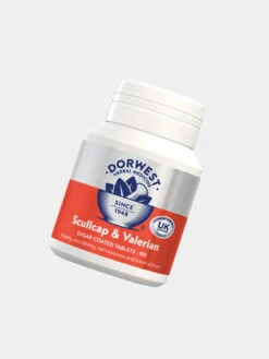 Scullcap Et Valériane Dorwest - Anti-stress Pour Chien Et Chat -Animalerie Dorwest Scullcap Valeriane chien chat 1