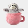 Peluche Pour Chien - Paresseux Sloffee 🦥☕ - Fringe PetShop