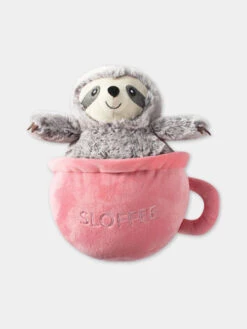 Peluche Pour Chien - Paresseux Sloffee 🦥☕ - Fringe PetShop