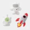 Set De 3 Peluches Pour Chien - Space 👨‍🚀🚀👽 - Fringe PetShop -Animalerie Fringe petshop peluche design chien 289405 space