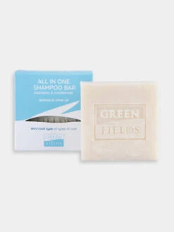 Shampoing Solide All In One - Quinoa Et Huile D'olive - Greenfields