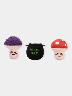 Lot De 3 Peluches Pour Chien - Chaudron Magique 🧙‍♀️☠️ - HugSmart