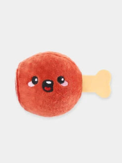 Balle En Peluche Pour Chien - Food Party Ham - HugSmart