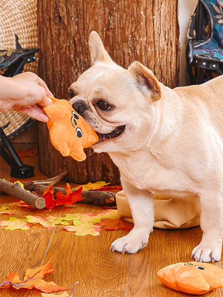 Jouet Interactif Pour Chien - Feuille D'Automne 🍁🍂 - HugSmart 4 Jouet Interactif Pour Chien - Feuille D'Automne 🍁🍂 - HugSmart – Image 2