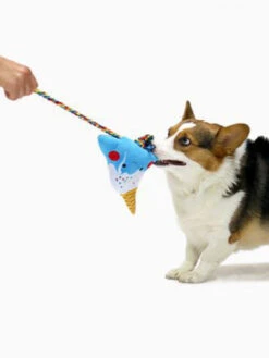 Peluche Originale Pour Chien - Glace Mont Fuji - HugSmart -Animalerie HugSmart peluche interactive pour chien chiot glace mont fuji