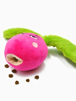 Jouet Interactif Pour Chien - Feisty Veggie Radis - HugSmart -Animalerie HugSmart peluche interactive pour chien chiot radis 2