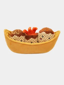 Jouet Interactif Pour Chien - Takoyaki - HugSmart 9 Jouet Interactif Pour Chien - Takoyaki - HugSmart -Animalerie HugSmart peluche interactive pour chien chiot takoyaki 1