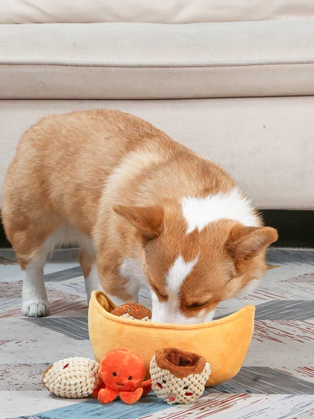 Jouet Interactif Pour Chien - Takoyaki - HugSmart 4 Jouet Interactif Pour Chien - Takoyaki - HugSmart – Image 2