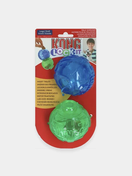 Jouet Distributeur De Friandises Pour Chien - KONG Lock-it (L) 5 Jouet Distributeur De Friandises Pour Chien - KONG Lock-it (L) – Image 3