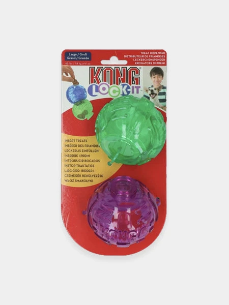 Jouet Distributeur De Friandises Pour Chien - KONG Lock-it (L) 6 Jouet Distributeur De Friandises Pour Chien - KONG Lock-it (L) – Image 4