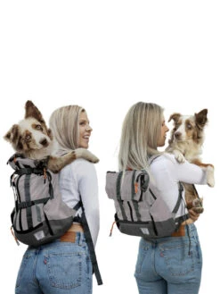 Sac à Dos Pour Transporter Son Chien - Urban 3 Gris - K9 Sport Sack -Animalerie K9 Sport Sack Urban 3 sac a dos transport chien gris 6