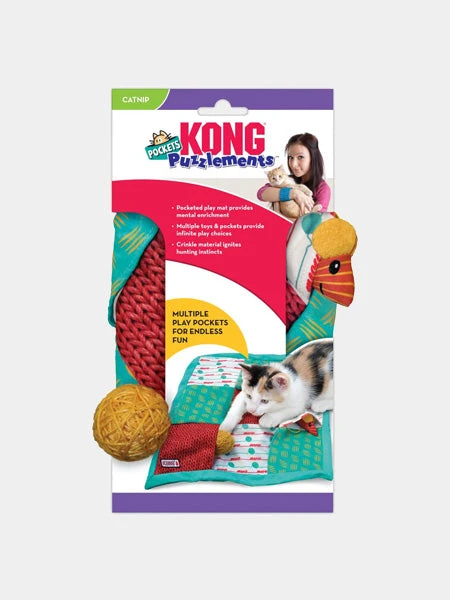 Tapis Interactif / Puzzle Pour Chat - KONG Cat Puzzlements Pockets 5 Tapis Interactif / Puzzle Pour Chat - KONG Cat Puzzlements Pockets – Image 3