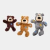 Peluche KONG Ours Pour Chien - Wild Knots Bear M/L - Couleur Aléatoire -Animalerie Kong jouet pour chien ours Kong Wild Knots Bear 1