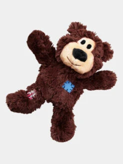Peluche KONG Ours Pour Chien - Wild Knots Bear M/L - Couleur Aléatoire -Animalerie Kong jouet pour chien ours Kong Wild Knots Bear 2