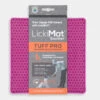 Tapis De Léchage Renforcé LickiMat Pro Soother - Rose -Animalerie Lickimat tapis lechage occupation chien soother pro rose 1