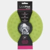 Bol D'enrichissement Et De Léchage LickiMat Splash - Vert -Animalerie Lickimat tapis lechage occupation chien splash vert 1
