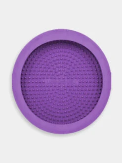 Bol D'enrichissement Et De Léchage Avec Ventouses LickiMat UFO - Violet -Animalerie Lickimat tapis lechage occupation chien ufo violet 3