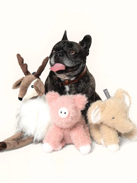 Peluche Toute Douce Pour Chien - Cerf 🦌 - Nandog 4 Peluche Toute Douce Pour Chien - Cerf 🦌 - Nandog – Image 2