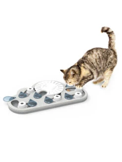 Outward Hound Jouet Interactif / Puzzle Pour Chat - Rainy Day - 14 Cachettes -Animalerie Outward hound jouet interactif puzzle pour chat Rainy day 1