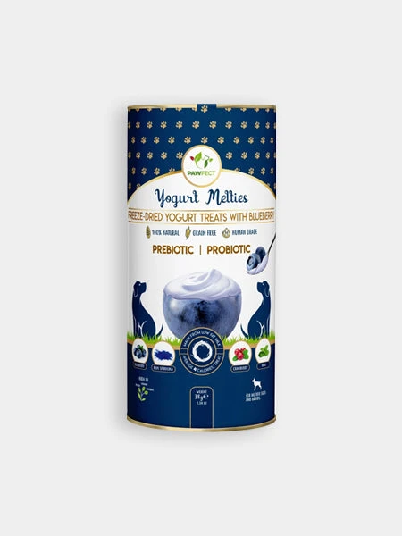 Friandises Freeze-Dried - Yaourt Et Blueberry đ« - Pawfect 3 Friandises Freeze-Dried - Yaourt Et Blueberry đ« - Pawfect