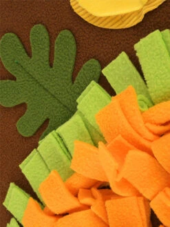 Grand Tapis De Fouille Snuffle Mat - Turkey Feast 🦃 - Pet PLAY -Animalerie Pet play jouet interactif tapis de fouille chien chiot dinde noel 3