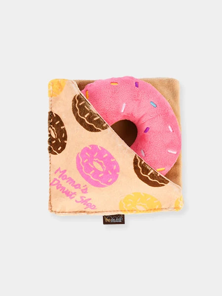 Peluche Pour Chien - Pup Cup Café - Donut 🍩 - Pet PLAY 3 Peluche Pour Chien - Pup Cup Café - Donut 🍩 - Pet PLAY