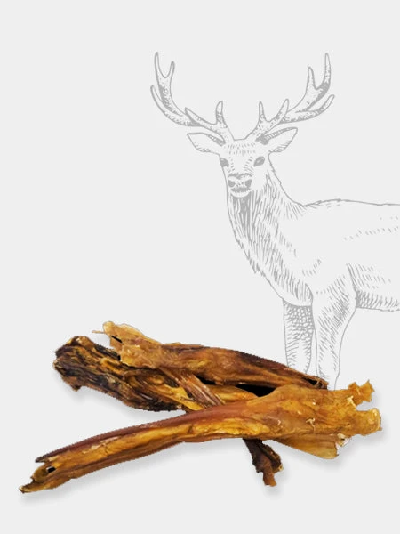 Friandise De Mastication - Tendons De Cerf 3 Friandise De Mastication - Tendons De Cerf