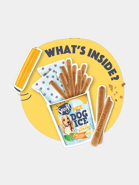 Mélange Pour Glaces Pour Chien - Banane - Smoofl 5 Mélange Pour Glaces Pour Chien - Banane - Smoofl – Image 3