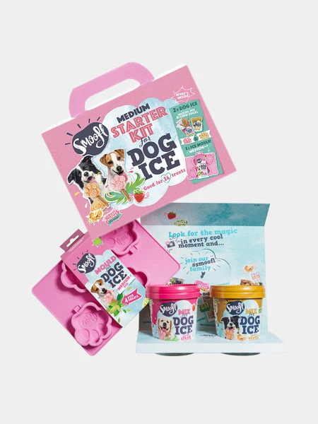 Kit De Préparation Pour Glaces Pour Chien 🍓 + 🥜 - Chien Moyen - Smoofl 3 Kit De Préparation Pour Glaces Pour Chien 🍓 + 🥜 - Chien Moyen - Smoofl