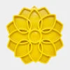 Gamelle D'enrichissement - Mandala - Jaune - SodaPup