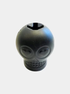 Jouet Occupation Pour Chien - Tête De Mort Noir - SodaPup -Animalerie SodaPup jouet interactif pour chien chiot tete de mort noir 3