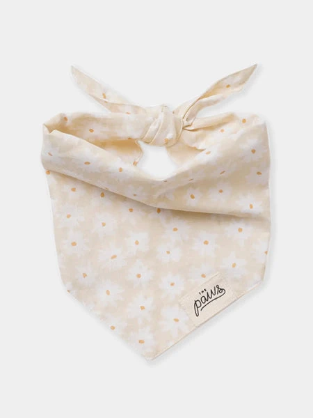 Bandana Pour Chien - Motif Honey Flower 🏵️ - The Paws 3 Bandana Pour Chien - Motif Honey Flower 🏵️ - The Paws