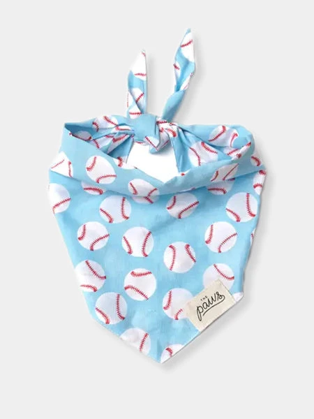Bandana Pour Chien - Motif Baseball ⚾ - The Paws 4 Bandana Pour Chien - Motif Baseball ⚾ - The Paws – Image 2