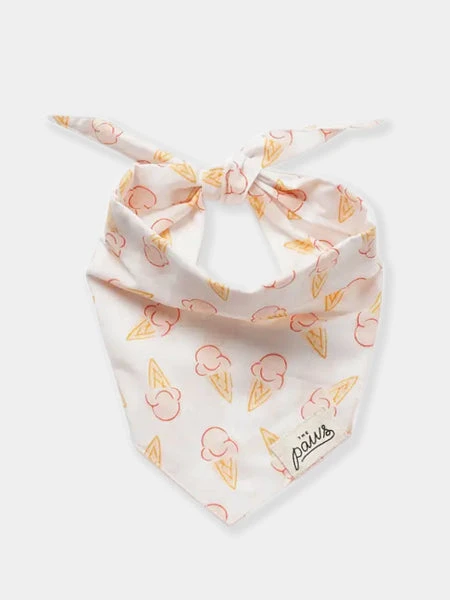 Bandana Pour Chien - Motif Ice Cream 🍦 - The Paws 3 Bandana Pour Chien - Motif Ice Cream 🍦 - The Paws