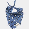 Bandana Pour Chien - Motif Panthère Bleue - The Paws -Animalerie The Paws bandana pour chien panthere bleu 1