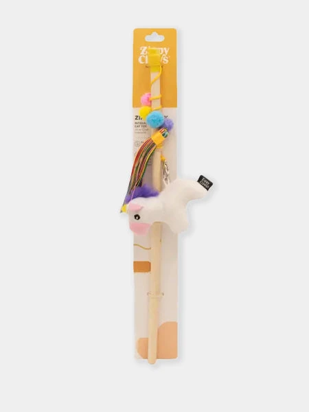 Canne à Pêche Pour Chat - Licorne - Zippy Claws 4 Canne à Pêche Pour Chat - Licorne - Zippy Claws – Image 2