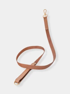 Laisse En Cuir Vegan Et Bouteilles Recyclées Pour Chien - Chocolat - Barkalot