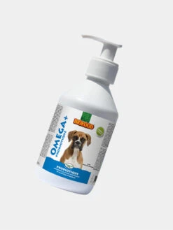 Huile OMEGA+ Probiotique Pour Chien - Biofood -Animalerie biofood huile omega probiotique chien digestion 1