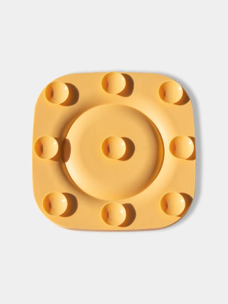 Tapis De Léchage 🍽️😋 Pour Chien Et Chat - YoomY Plate - Jaune - Inooko 6 Tapis De Léchage 🍽️😋 Pour Chien Et Chat - YoomY Plate - Jaune - Inooko – Image 4