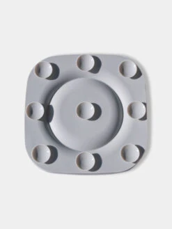 Tapis De Léchage 🍽️😋 Pour Chien Et Chat - YoomY Plate - Gris - Inooko -Animalerie inooko Tapis lechage YoomY Plate gris 2